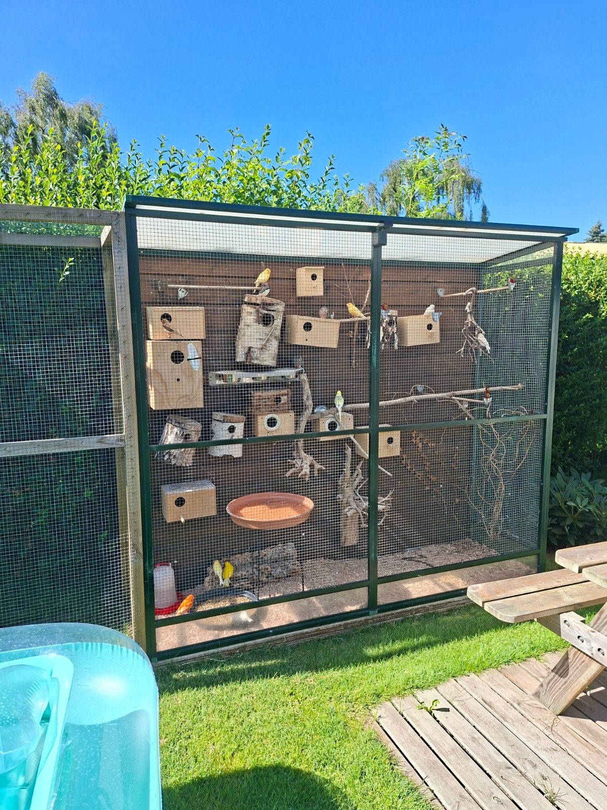 Voliere, Dieren en Toebehoren, Ophalen, Aluminium, Volière
