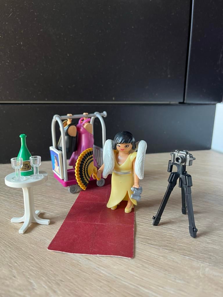 Playmobil Dame op Rode Loper met Accessoires, Ophalen of Verzenden, Zo goed als nieuw, Complete set