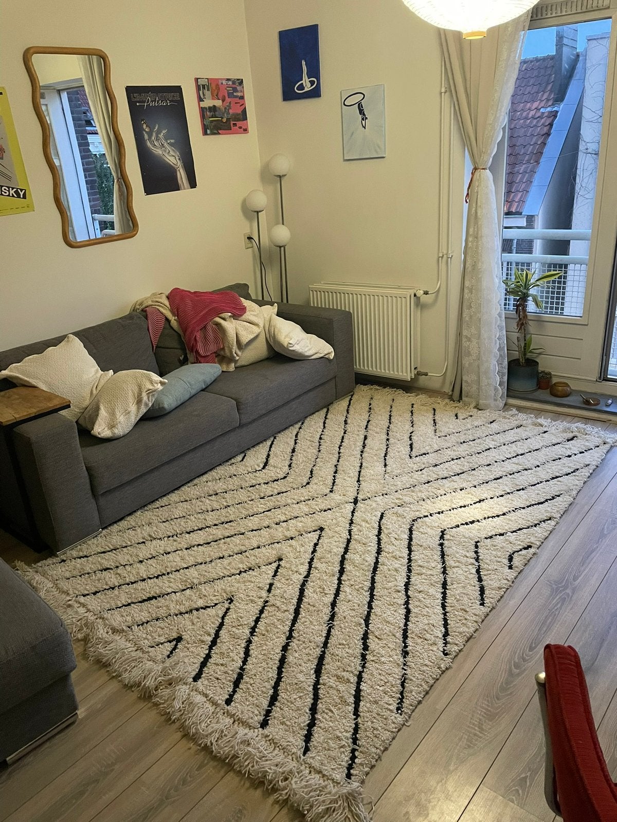 IKEA-vloerkleed, Ophalen of Verzenden, Zo goed als nieuw, Rechthoekig, 200 cm of meer