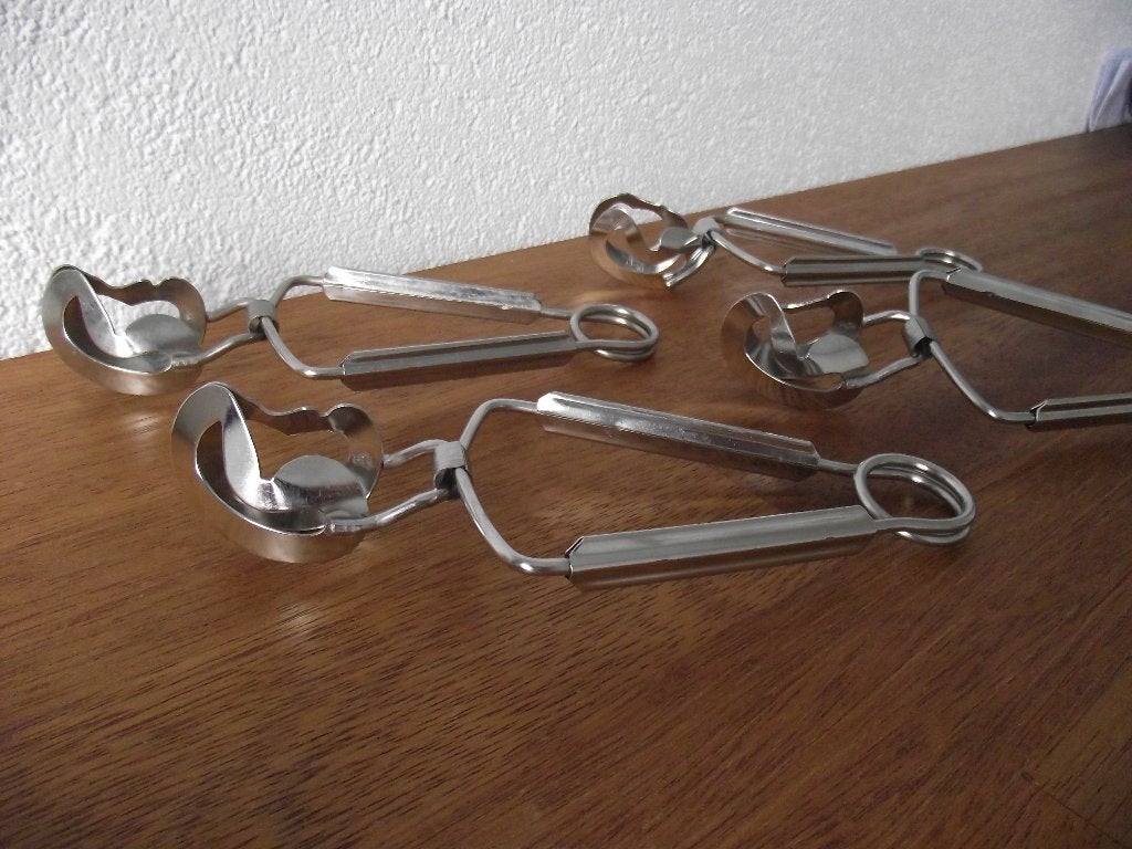 5 stuks RVS slakkentang / escargottang 17 cm Japan ook p st, Ophalen of Verzenden