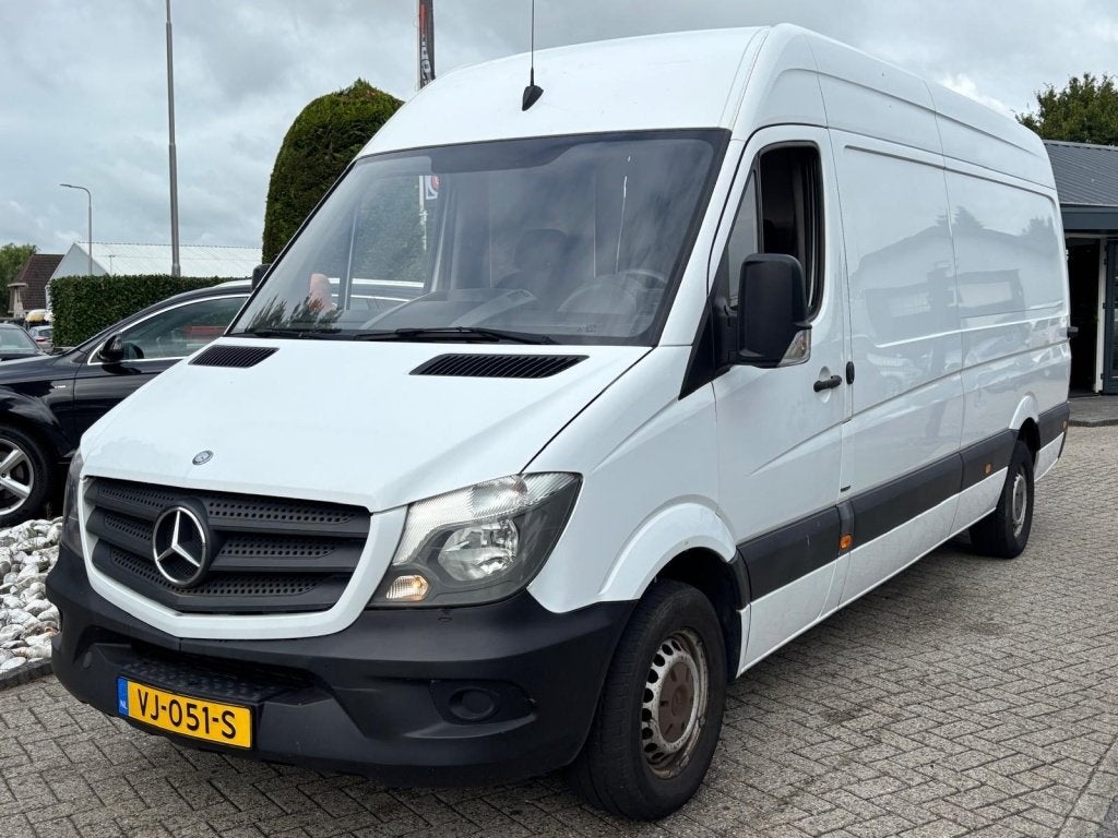 Mercedes-Benz Sprinter 310 CDI 2.2 Maxi Lang Hoog Automaat 2, Auto's, Euro 5, Gebruikt, Wit, Bedrijf