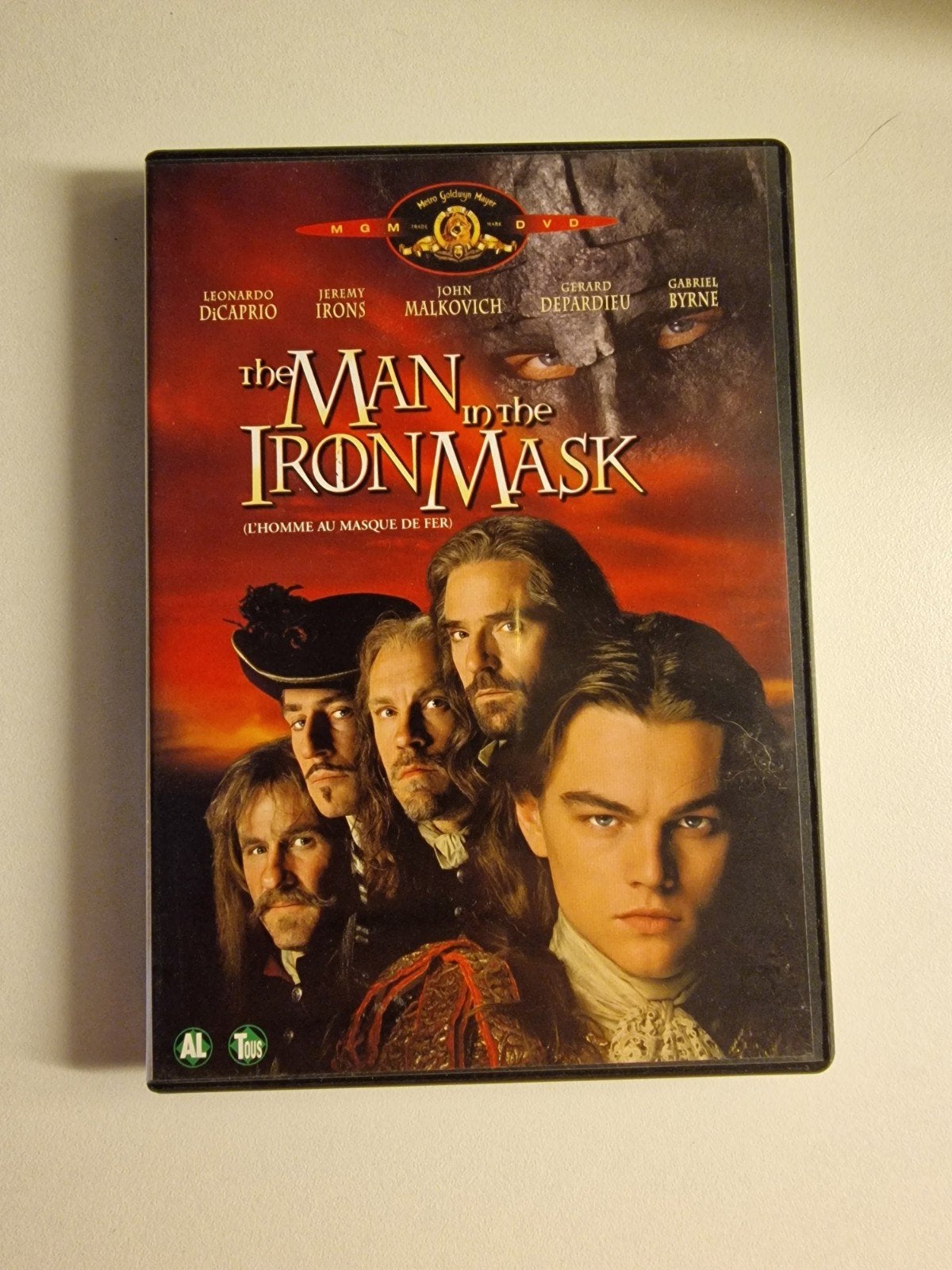The Man in the Iron Mask DVD, Nederlands, Ophalen of Verzenden, Vanaf 12 jaar, Gebruikt