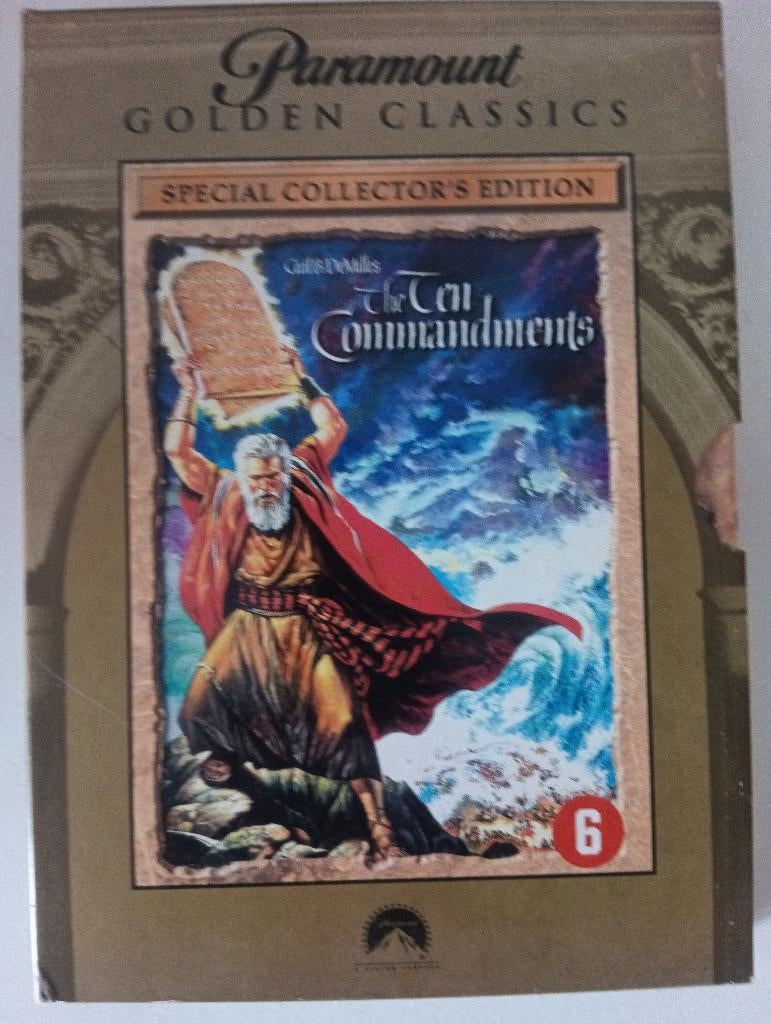 The Ten Commandments 1956 Special Collector's Edition 2-DVD, Drama, Ophalen of Verzenden, Zo goed als nieuw, 1940 tot 1960