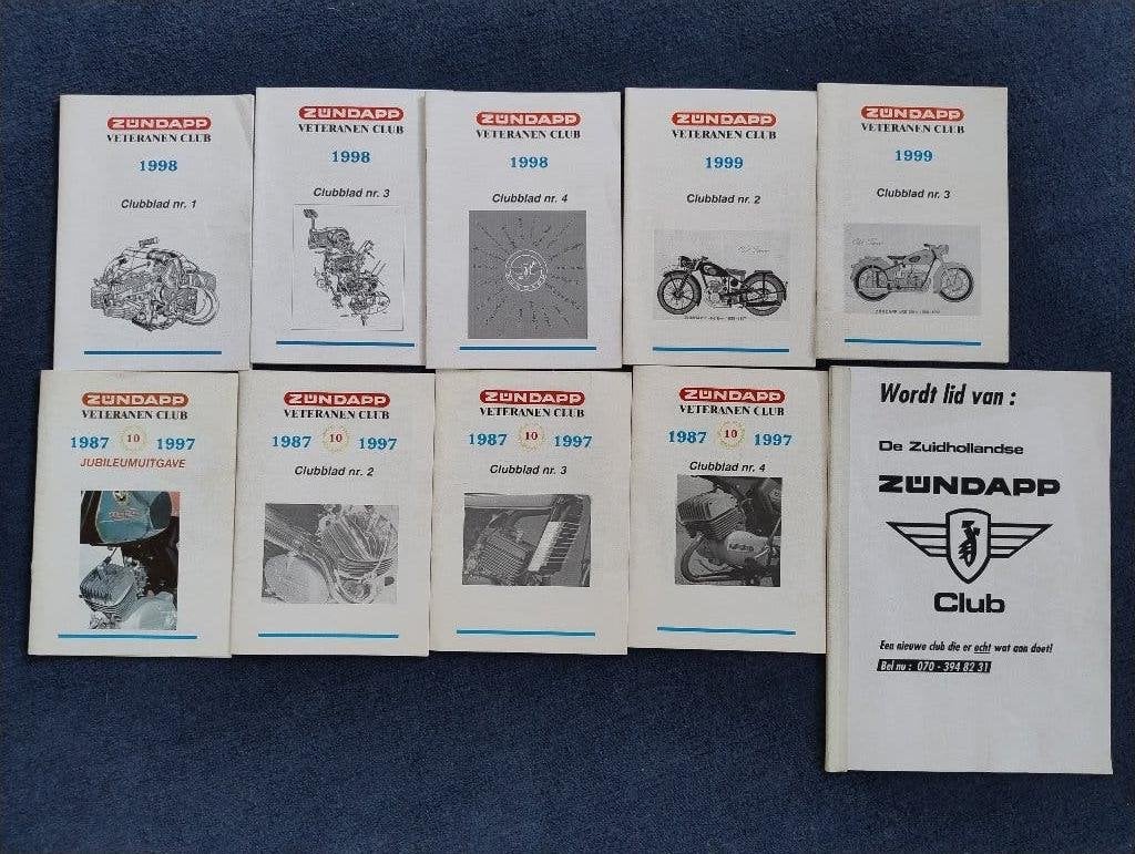 Zündapp club blad / bladeren, Ophalen of Verzenden, Zo goed als nieuw