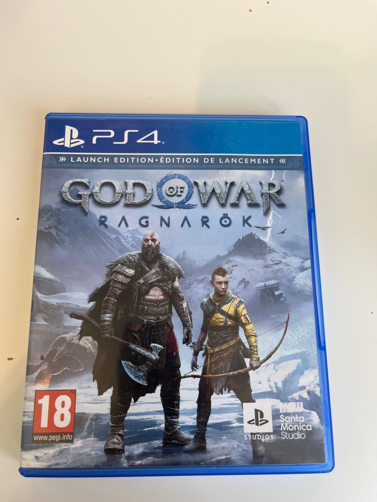 God of War Ragnarök PS4 - Zo goed als nieuw, Avontuur en Actie, Vanaf 18 jaar, 1 speler, Ophalen of Verzenden