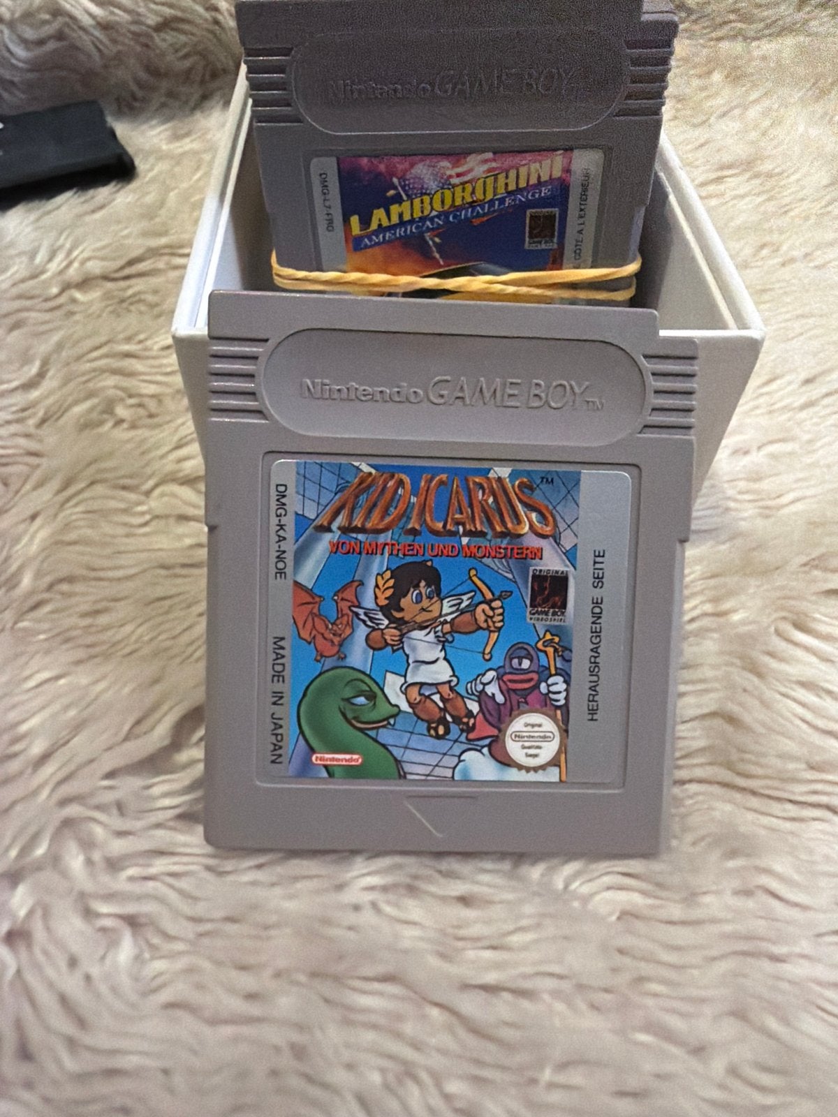 Kid Icarus & Lamborghini Game Boy games, Avontuur en Actie, Gebruikt, 1 speler, Ophalen of Verzenden