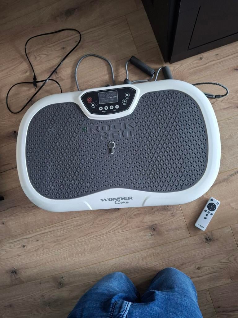 Wonder Core Rock N Fit trilplaat met afstandsbediening, Sport en Fitness, Ophalen, Zo goed als nieuw, Overige typen