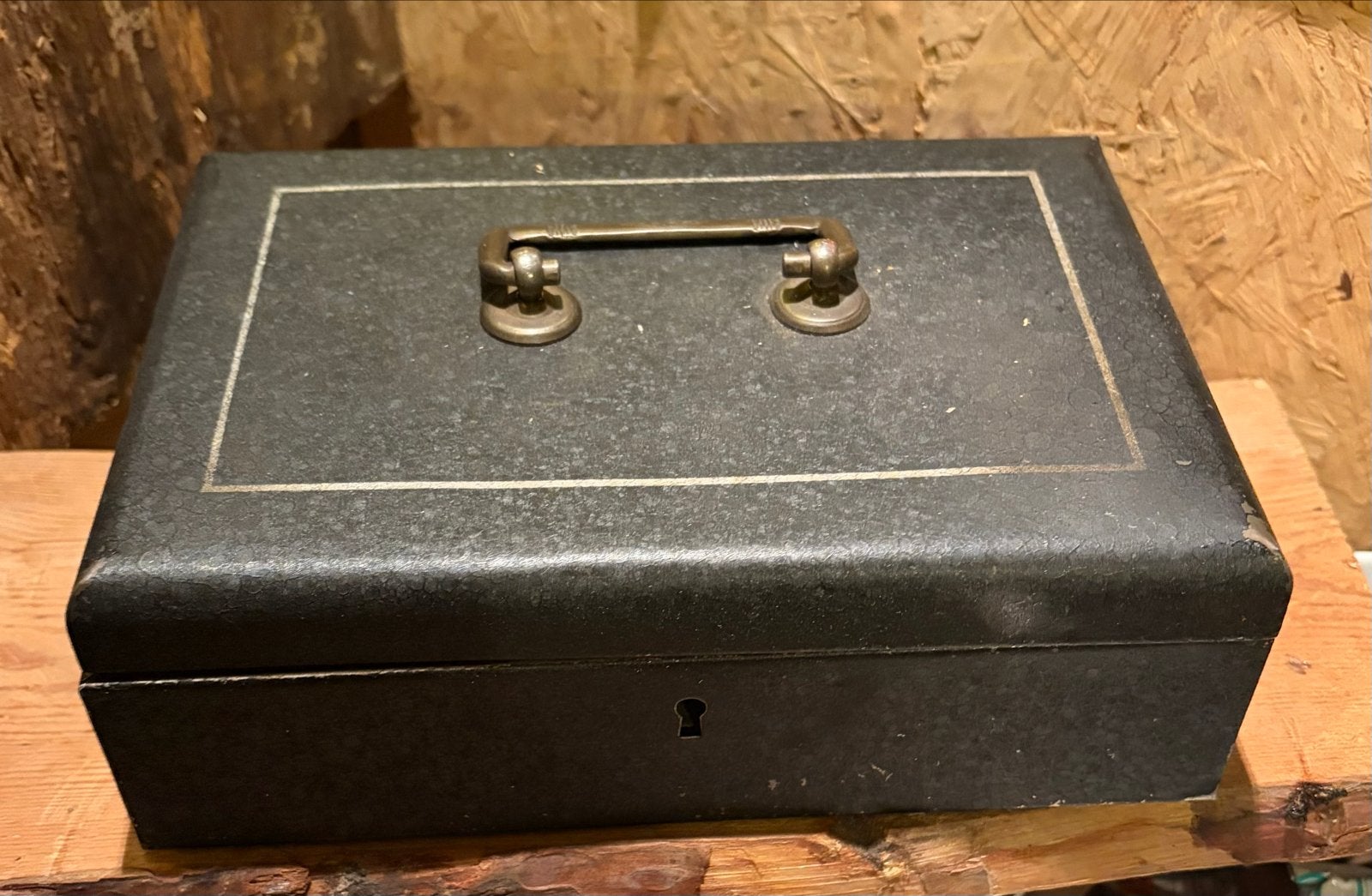 Vintage Geldkistje - Zonder Sleutel - Decoratief, Ophalen of Verzenden