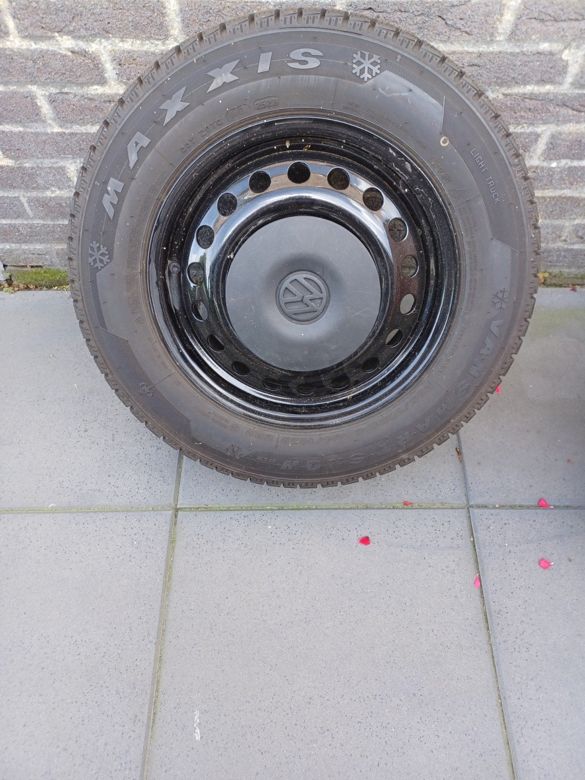 4 winterbanden op velg, Auto-onderdelen, Ophalen, Bestelwagen, 15 inch, Banden en Velgen
