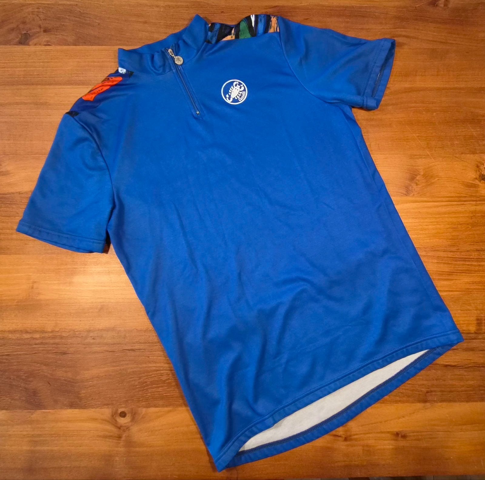 Castelli fietsshirt met korte mouwen, maat L, Fietsen en Brommers, Fietsaccessoires | Fietskleding, Zo goed als nieuw, L, Bovenkleding