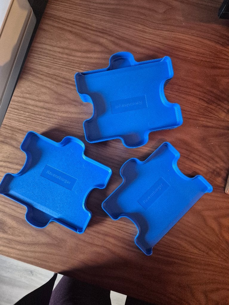 Puzzelbakjes Ravensburger, Ophalen of Verzenden, 500 t/m 1500 stukjes, Zo goed als nieuw, Overige typen