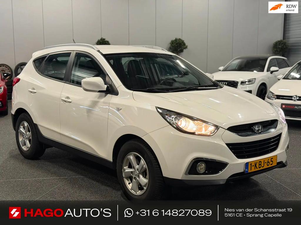 Hyundai ix35 1.6i GDI Active AIRCO/NAVI/NW-KOPP € 6.290,00, Voorwielaandrijving, 1591 cc, 4 cilinders, Wit