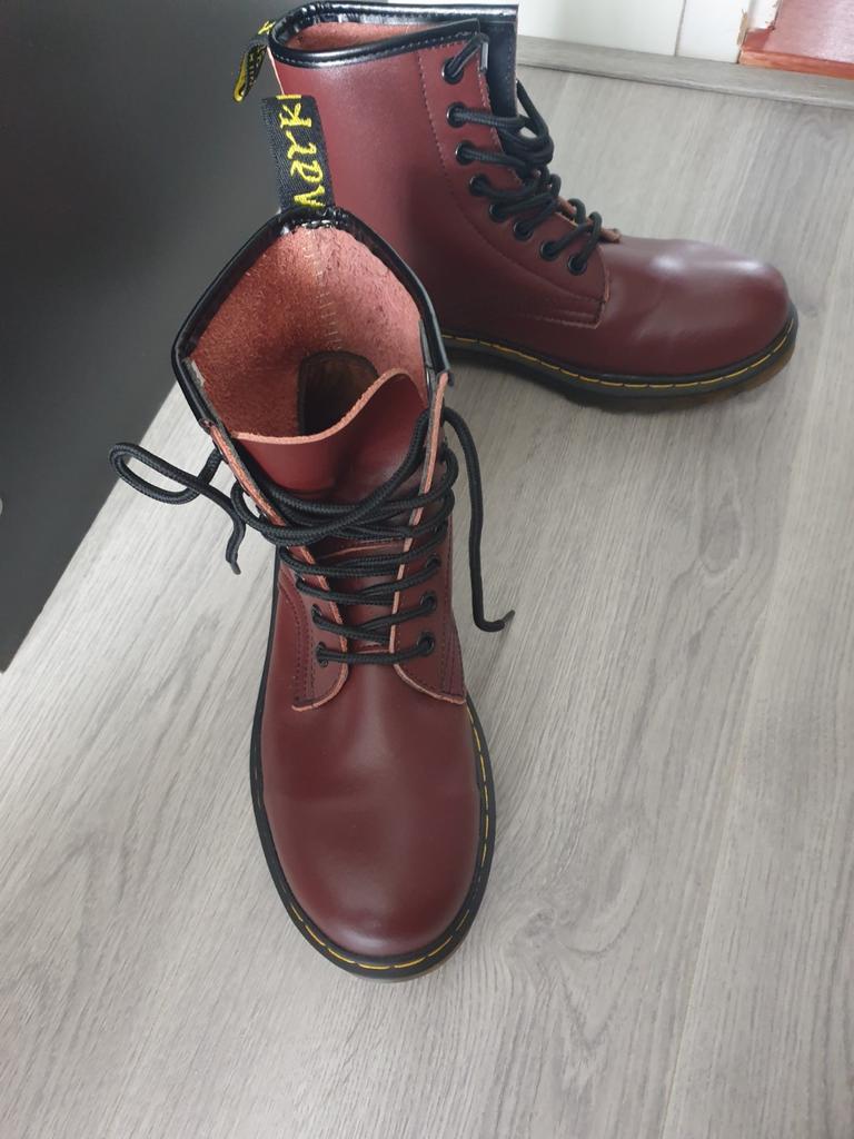 Dr. Martens 1460 Cherry Red Laarzen - Maat 38, Lage of Enkellaarzen, Ophalen of Verzenden, Rood, Dr. Martens