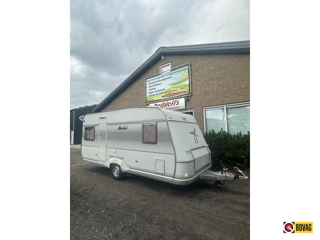 LMC Munsterland 475 TF incl voortent mover, Caravans en Kamperen, Caravans, Rondzit, Overige typen, Schokbreker, LMC en Münsterland