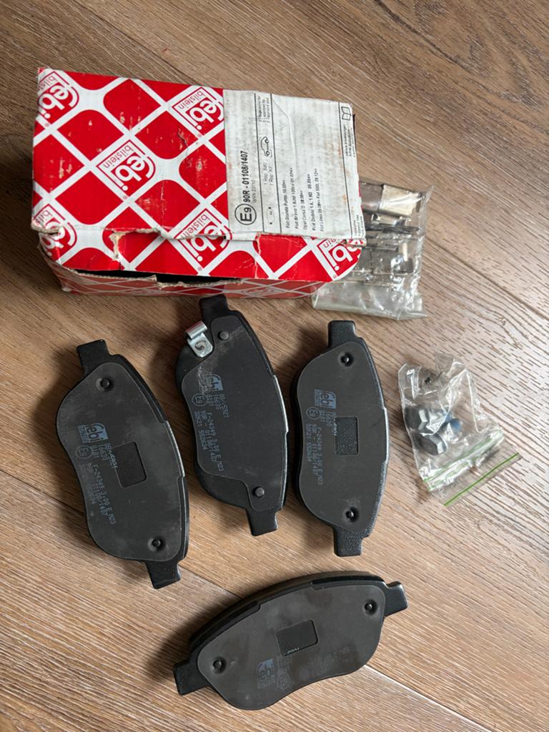 Nieuwe remblokken voor Fiat Grande Punto, Bravo, Opel Corsa, Ophalen of Verzenden, Nieuw, Fiat