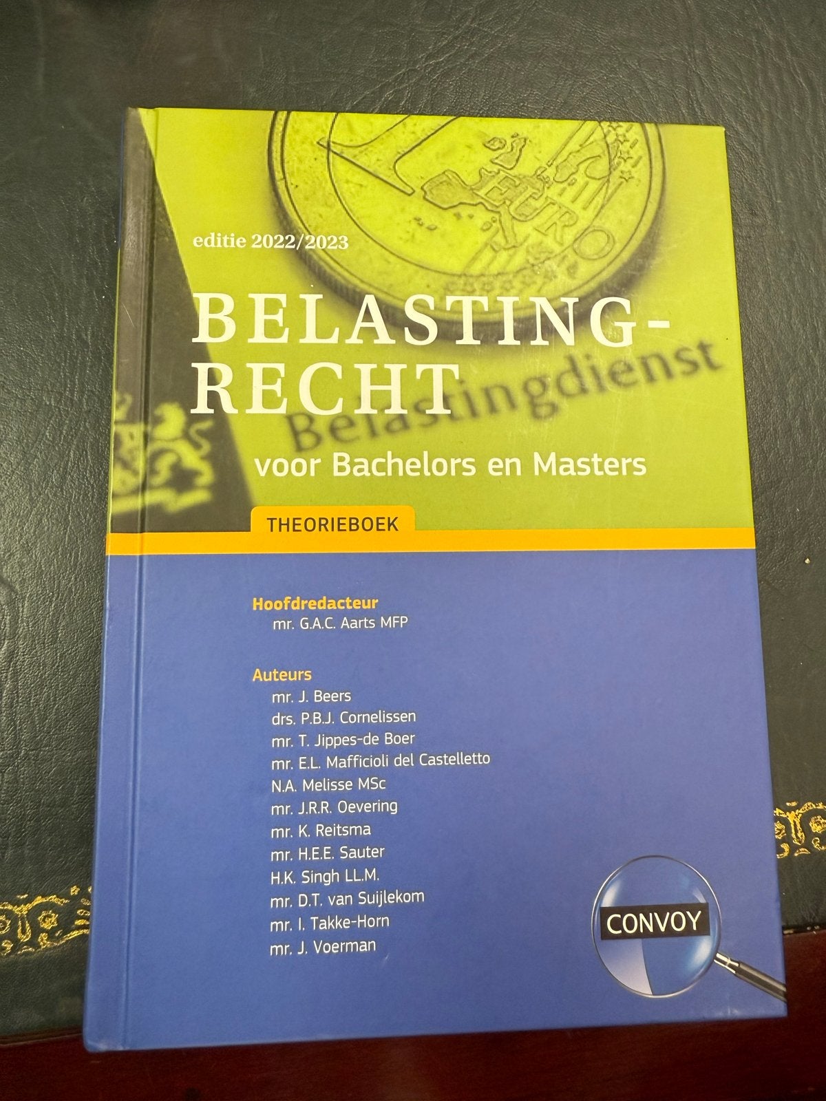 Belastingrecht voor Bachelors en Masters - editie 2022/2023, Boeken, Ophalen of Verzenden, Gamma, Zo goed als nieuw, HBO