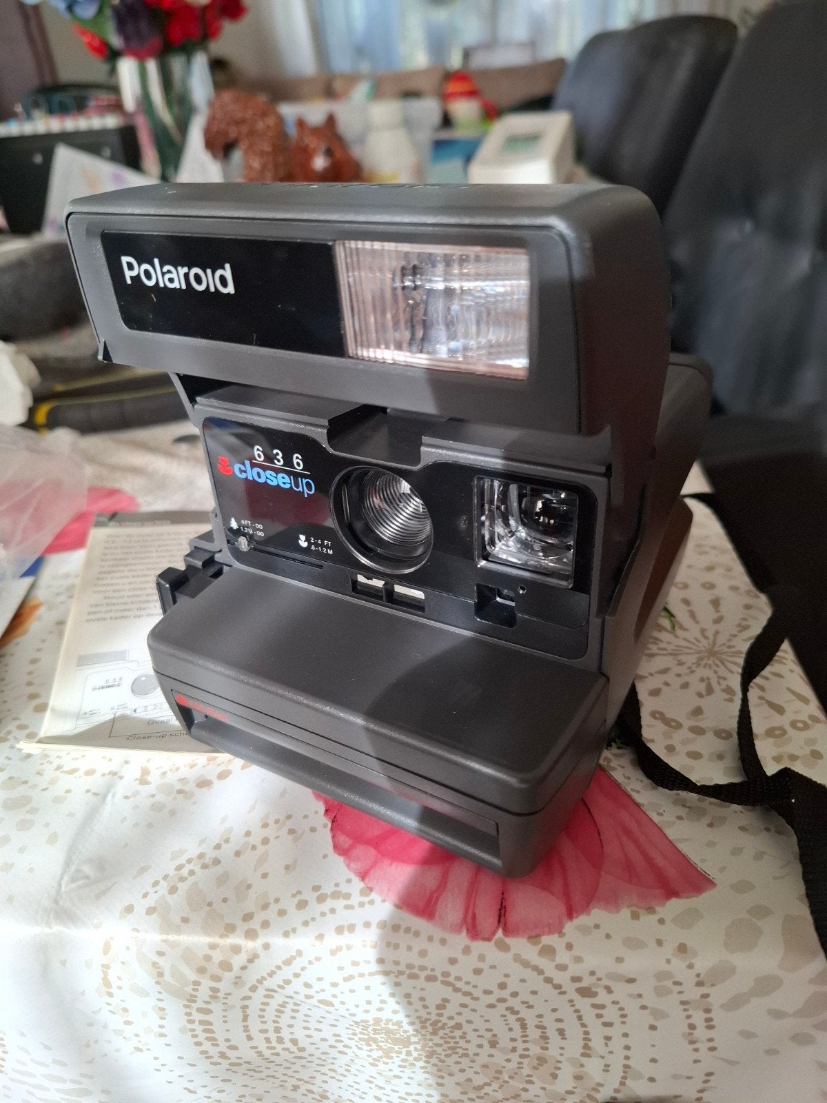 Vintage Polaroid 636 Closeup - Nieuwstaat, complete set, Ophalen of Verzenden, Zo goed als nieuw, Polaroid, Polaroid