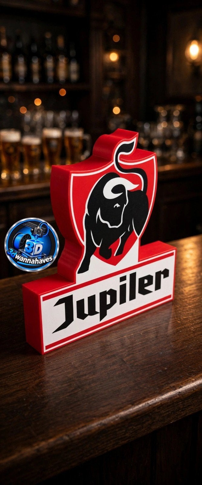 Jupiler Lichtbak - Perfect voor Mancave of Thuisbar, Ophalen of Verzenden, Nieuw, Reclamebord, Plaat of Schild, Jupiler