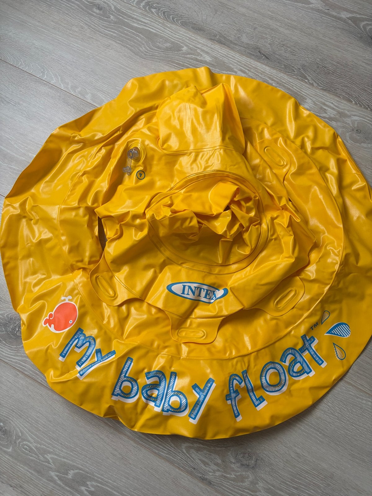 Intex Baby Float - Geel Opblaasbare Zwemband, Ophalen of Verzenden, Gebruikt, Overige typen