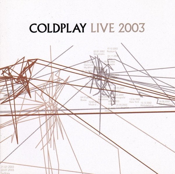 Coldplay - Live 2003 ( CD + DVD, Ophalen of Verzenden, Zo goed als nieuw, Rock