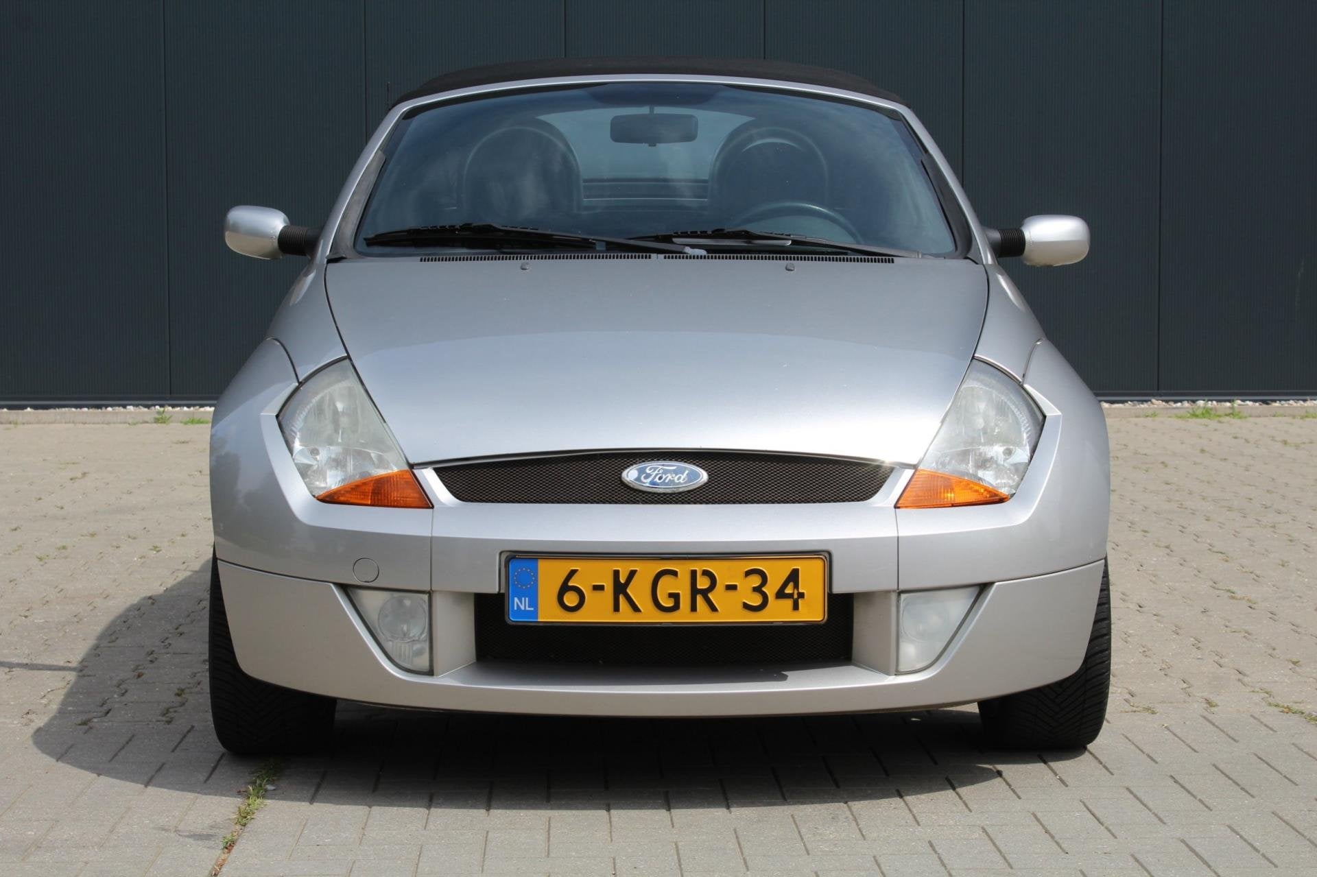 Ford Streetka 1.6 | Airco | Leder | Elektrische ramen | APK, Lederen bekleding, Leder, Bedrijf, Handgeschakeld