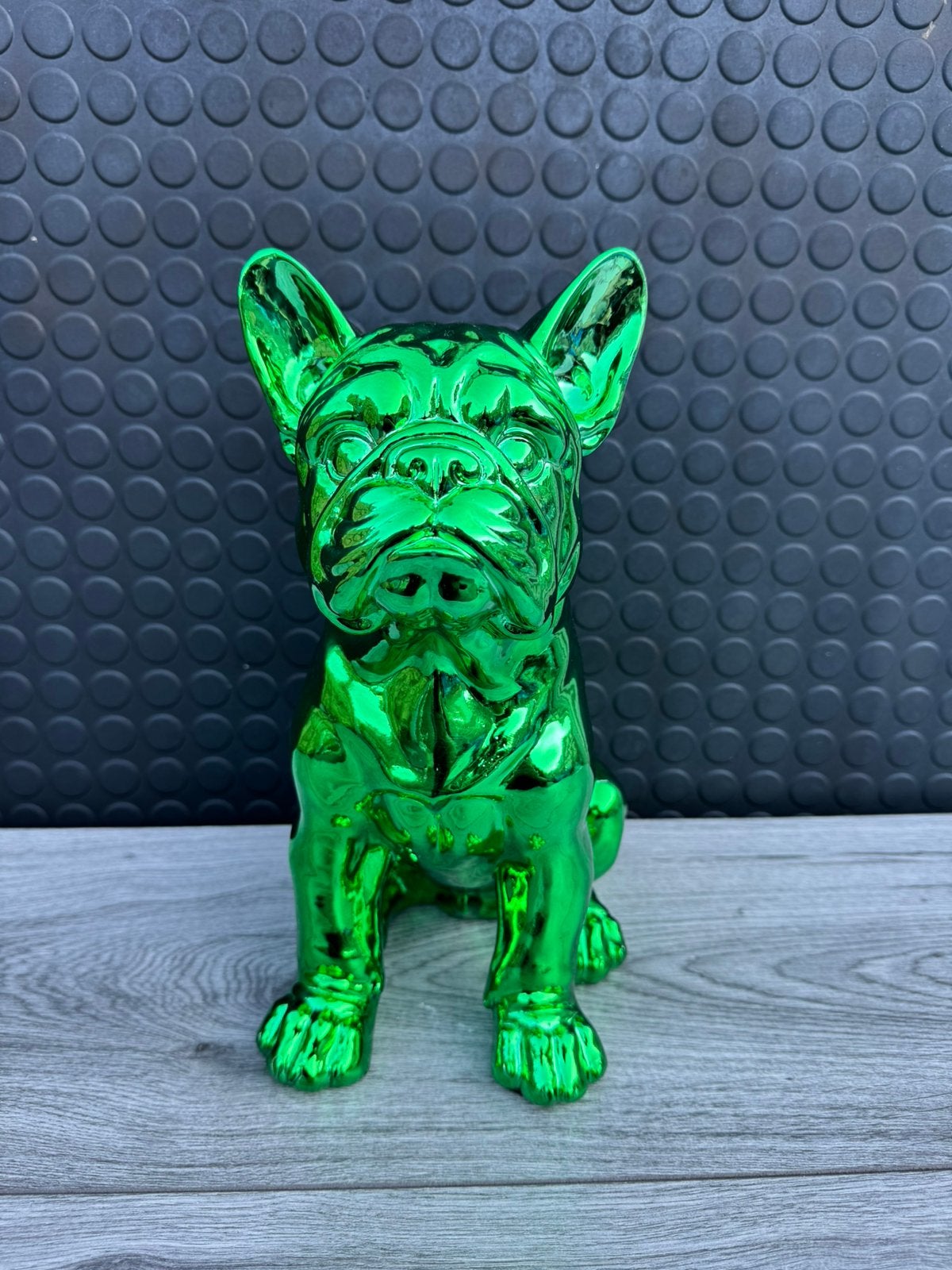bulldog (chrome) 30hoog 15breed/Nieuw!, Verzamelen, Beelden en Beeldjes, Ophalen of Verzenden, Nieuw, Dier