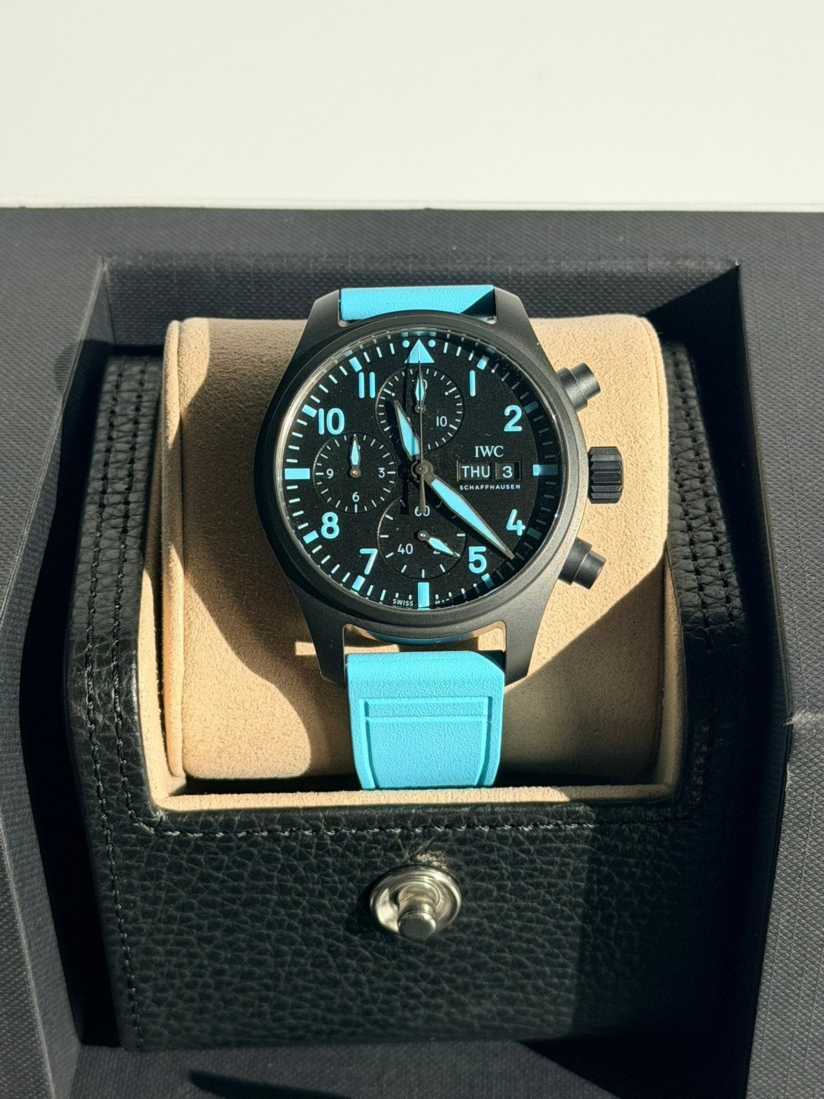 IWC Pilot Chronograph 41 “George Russel” IW389411 2026 Nieuw, Sieraden, Tassen en Uiterlijk, Overige materialen, Polshorloge, Overige materialen