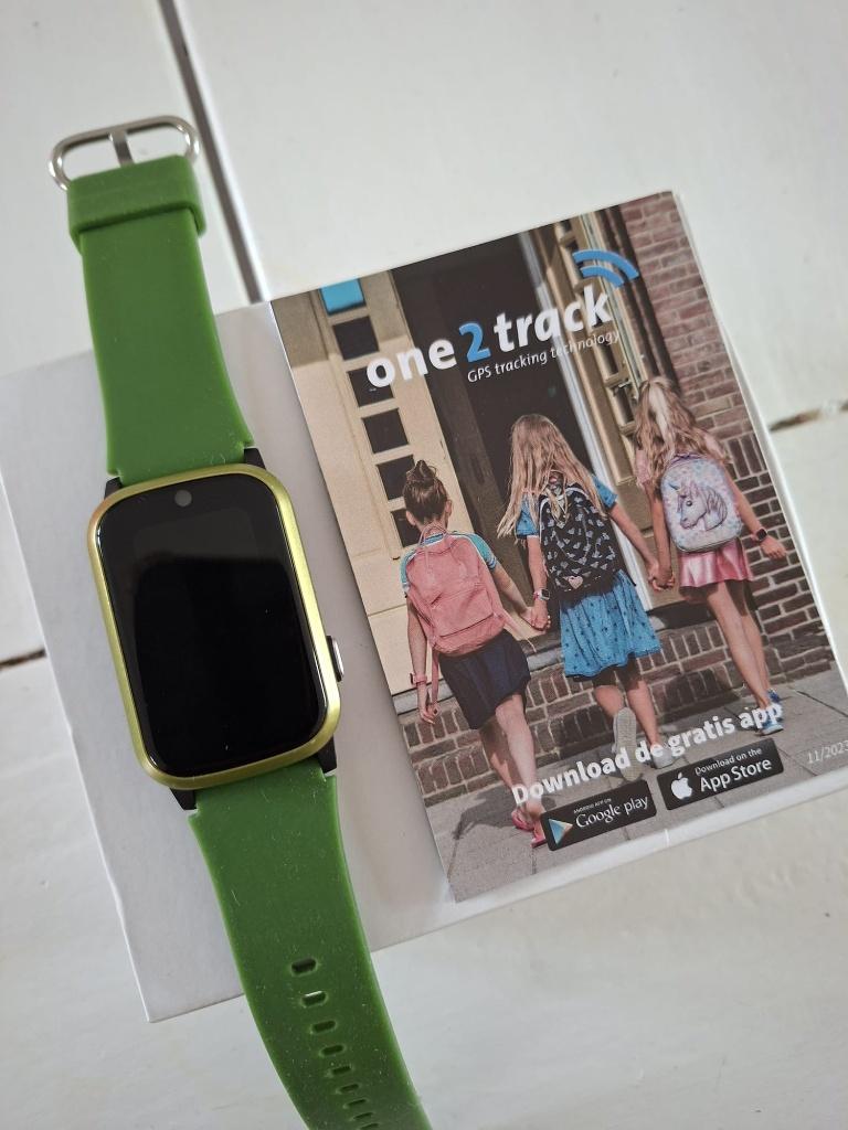 One2track Connect UP GPS horloge | In zeer goede staat, Ophalen of Verzenden, Zo goed als nieuw, Groen, Jongen of Meisje