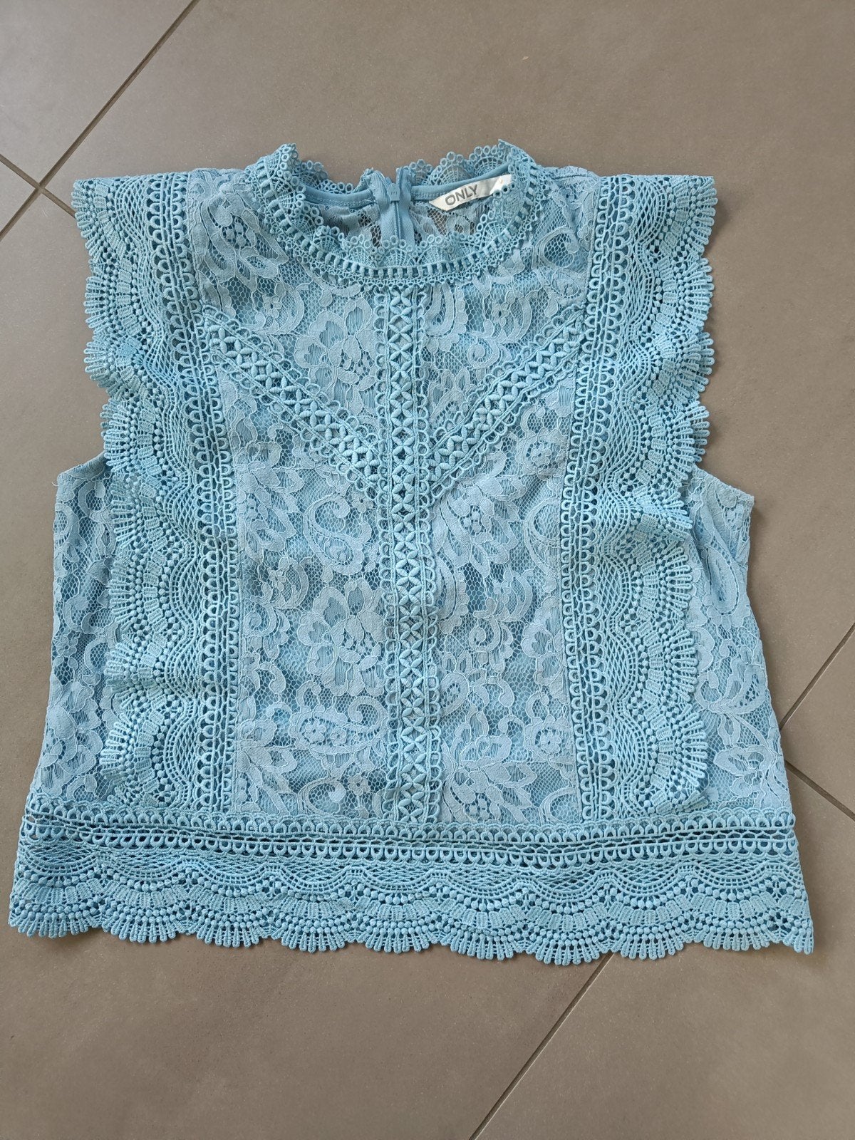 Only top mtM, Verzenden, Zo goed als nieuw, Blauw, Zonder mouw
