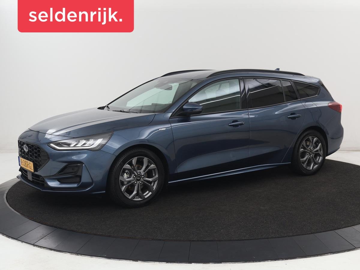 Ford Focus 1.0 EcoBoost Hybrid ST Line X | Stoel & stuurverw, Auto's, Ford, Bedrijf, Te koop, Focus, ABS, Achteruitrijcamera, Adaptive Cruise Control