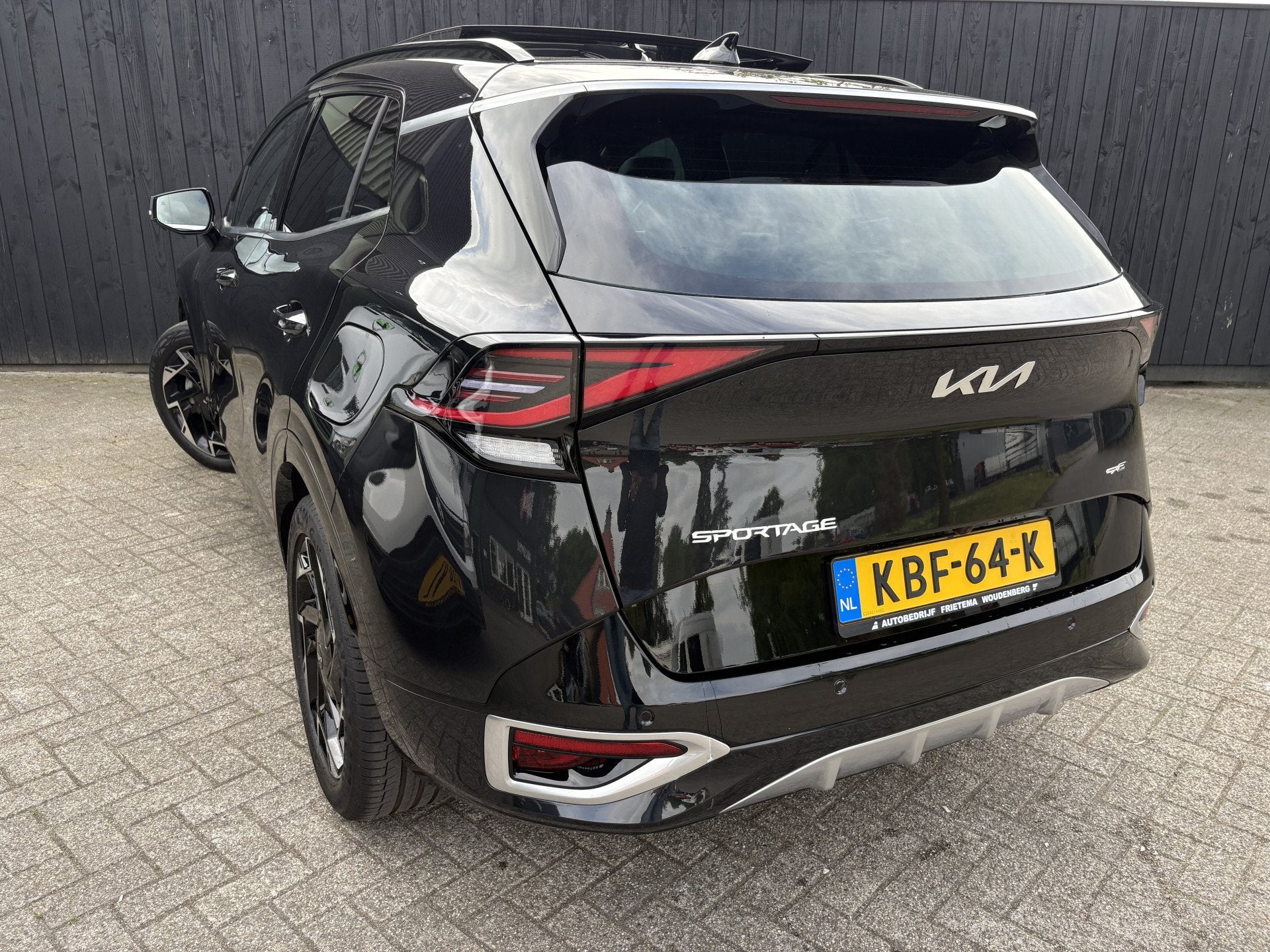 Kia Sportage 1.6 T-GDi MHEV GT-Line (bj 2024, automaat), Auto's, Gebruikt, 4 cilinders, Leder en Stof, Bedrijf