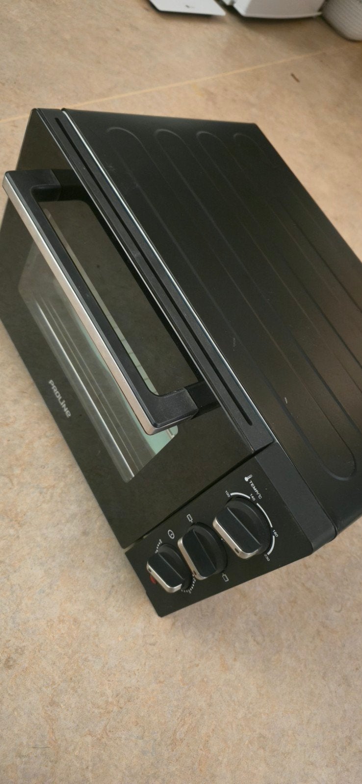 Proline PMF21 Mini Oven / Vrijstaande Bakoven - 1380W (Zo go, Ophalen, Minder dan 45 cm, Minder dan 45 cm, Vrijstaand