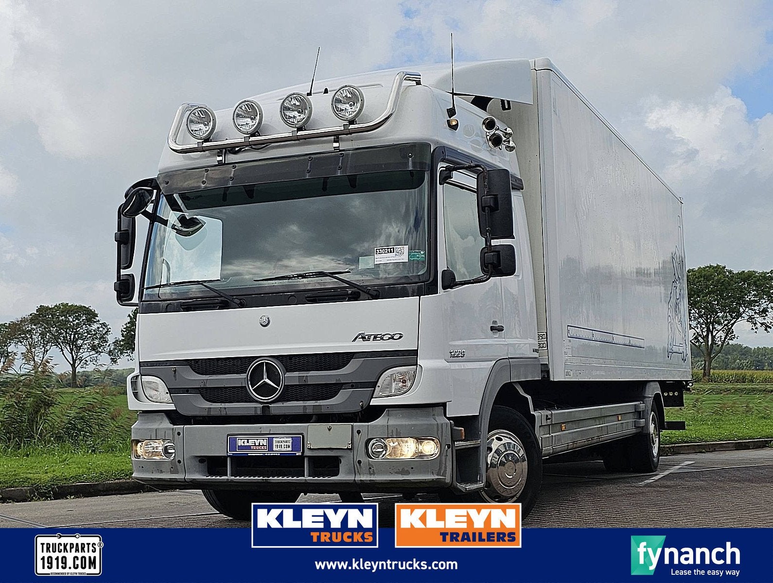 MERCEDES-BENZ ATEGO 1229 lift manual ac 6 cil, Auto's, Euro 5, Wit, Bedrijf, Stoelverwarming