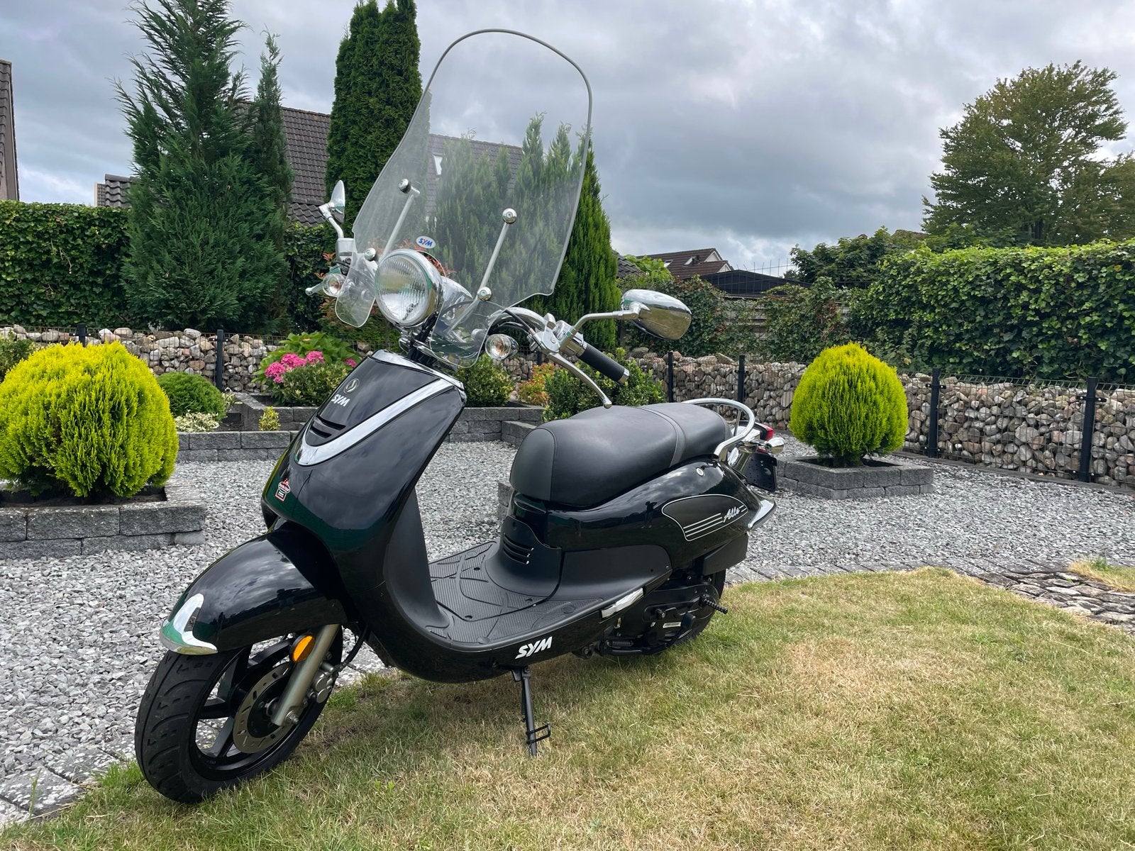 SYM Allo scooter zwart 3200 km, Ophalen, SYM, Zo goed als nieuw, Benzine