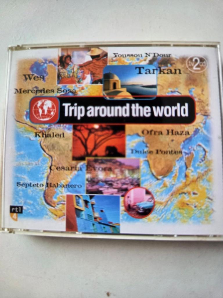 Trip Around The World - Diverse Artiesten (2CD), Cd's en Dvd's, Ophalen of Verzenden, Gebruikt, Arabisch, Boxset