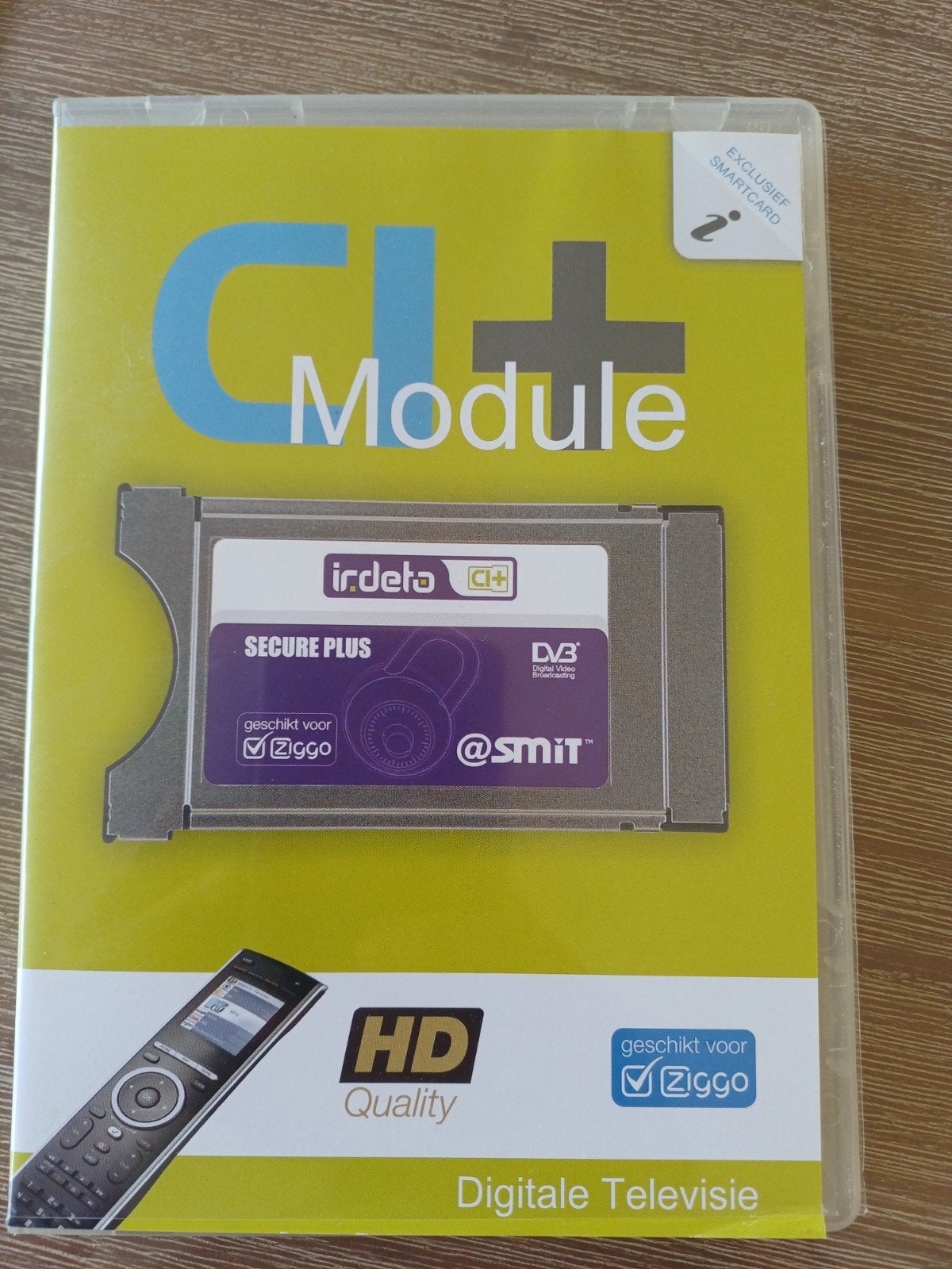CI+ Module Irdeto Secure Plus geschikt voor Ziggo, Ophalen of Verzenden, Zo goed als nieuw, Decoder