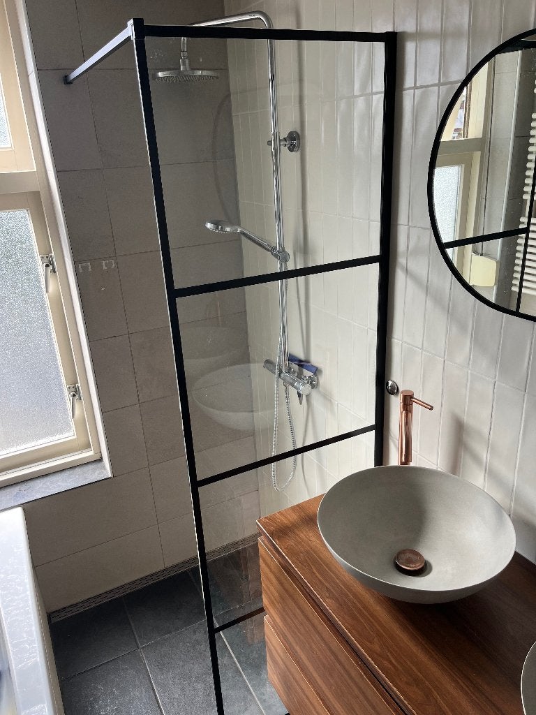 Douchewand, Ophalen, Zo goed als nieuw, Glas, Douche