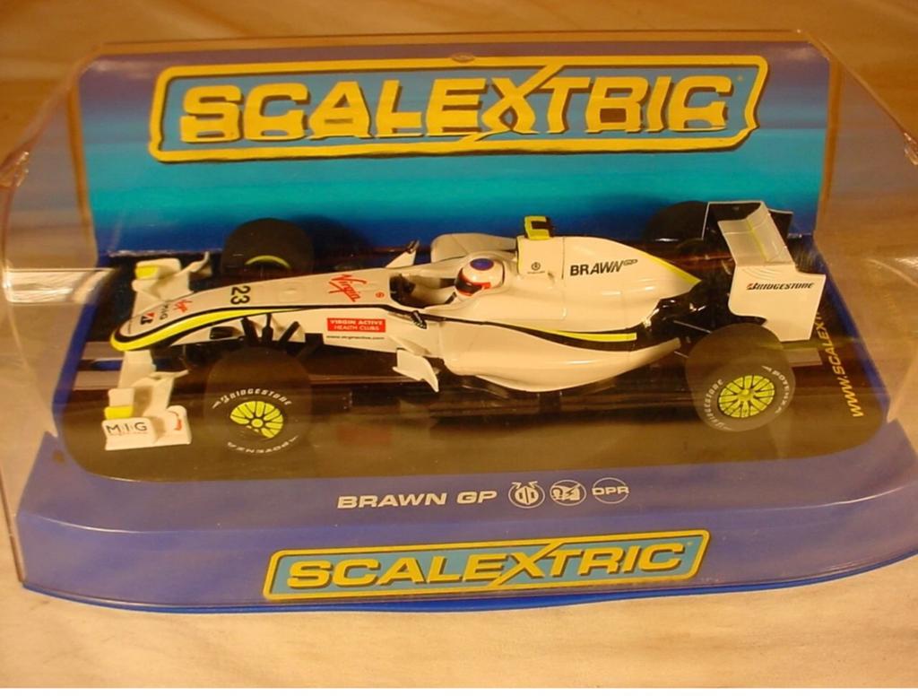 Scalextric F1 Brawn gp C3048 Rubens Barrichello, Verzenden, Nieuw, Elektrisch, Overige merken