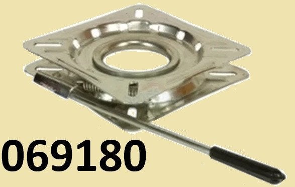 069180 RVS draaiplateau 360 met lockhandel. € 46,95, Ophalen of Verzenden, Nieuw, Motor en Techniek
