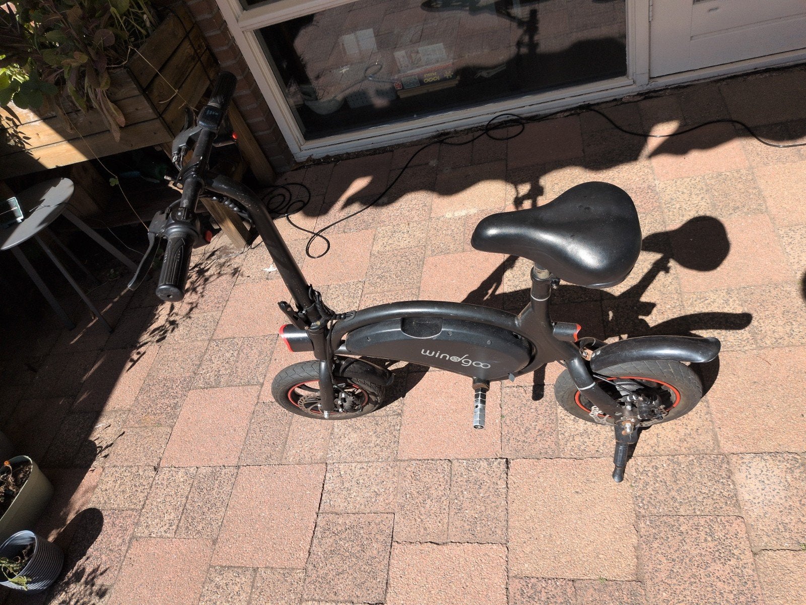 Windgoo B3 (defect), Fietsen en Brommers, Elektrische fietsen, Minder dan 30 km per accu, Gebruikt, Minder dan 47 cm, Ophalen