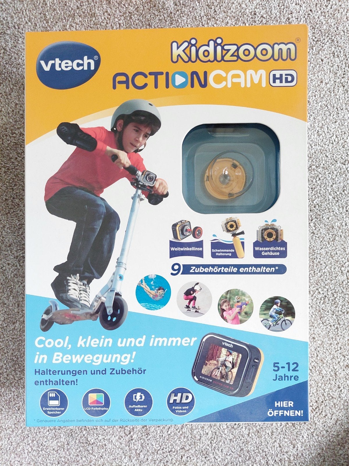 Vtech Kidizoom Action Cam HD - LET OP: alleen de accessoires, Ophalen of Verzenden, Nieuw, Overige merken