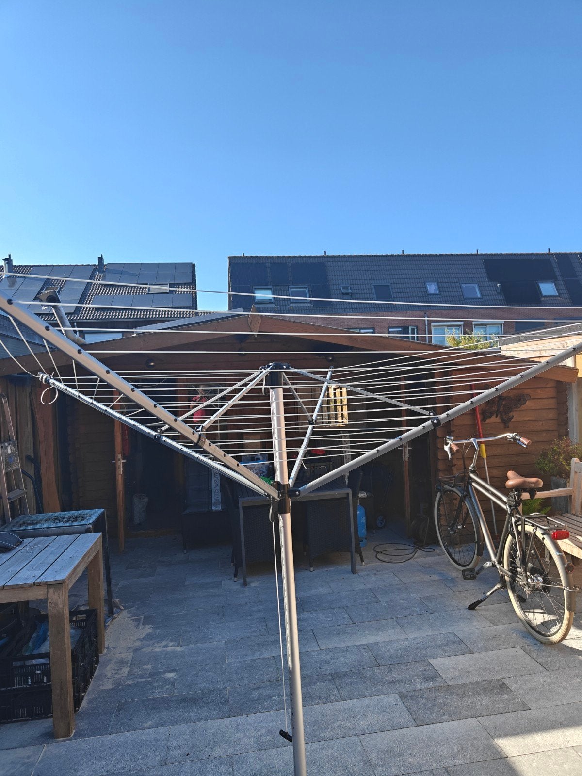 Leifheit Droogmolen Linolift 600 Quickstart - 60m, Ophalen, Zo goed als nieuw, Droogmolen