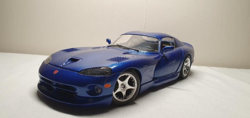 BBurago Dodge viper gts, Ophalen of Verzenden, Zo goed als nieuw, Auto, Bburago