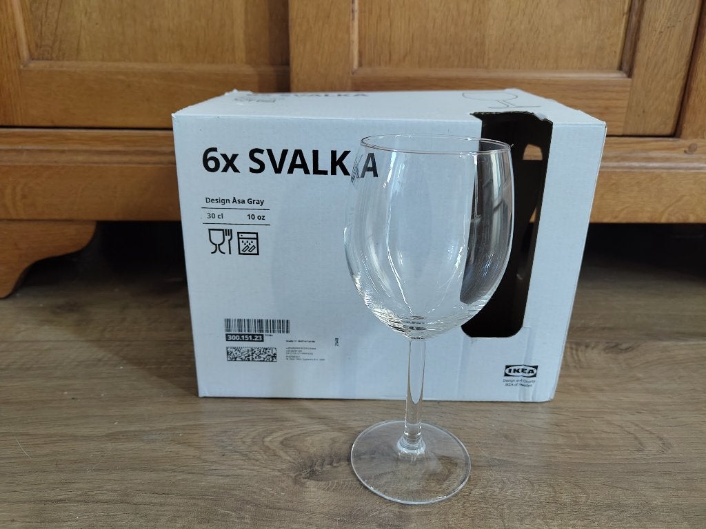 Wijnglazen 88 stuks, Ophalen, Glas of Glazen, IKEA, Overige stijlen