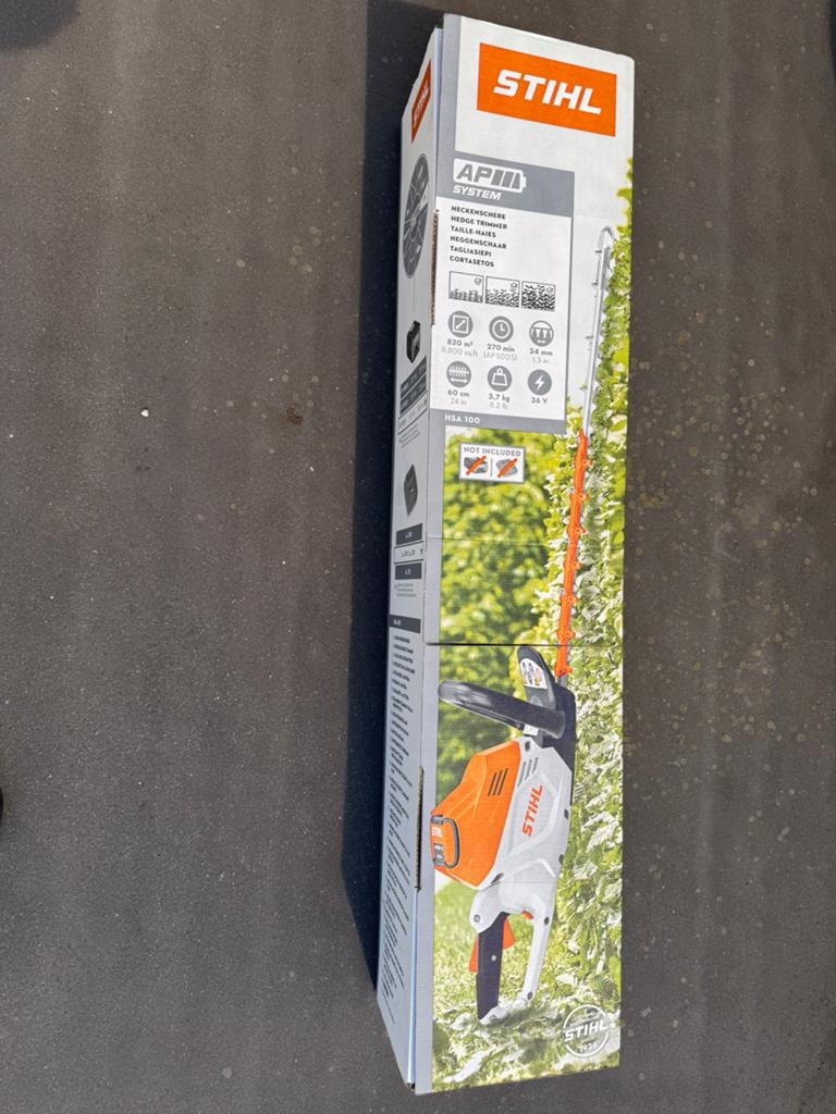 Stihl HSA 100 Heggenschaar, Ophalen, Nieuw, Accu