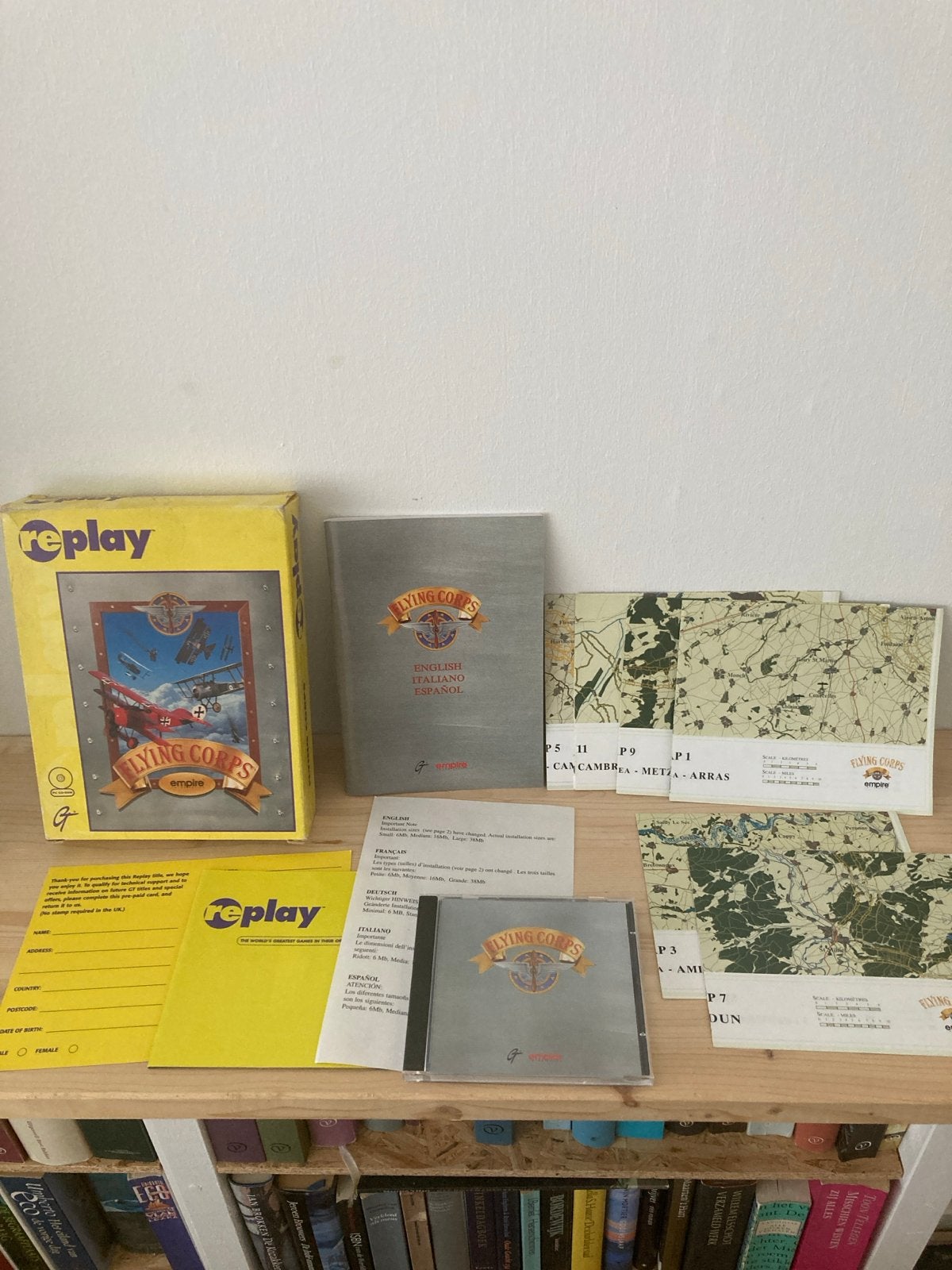Flying Corps PC CD-ROM - Vliegsimulator WO1, 1 speler, Ophalen of Verzenden, Zo goed als nieuw, Vanaf 12 jaar