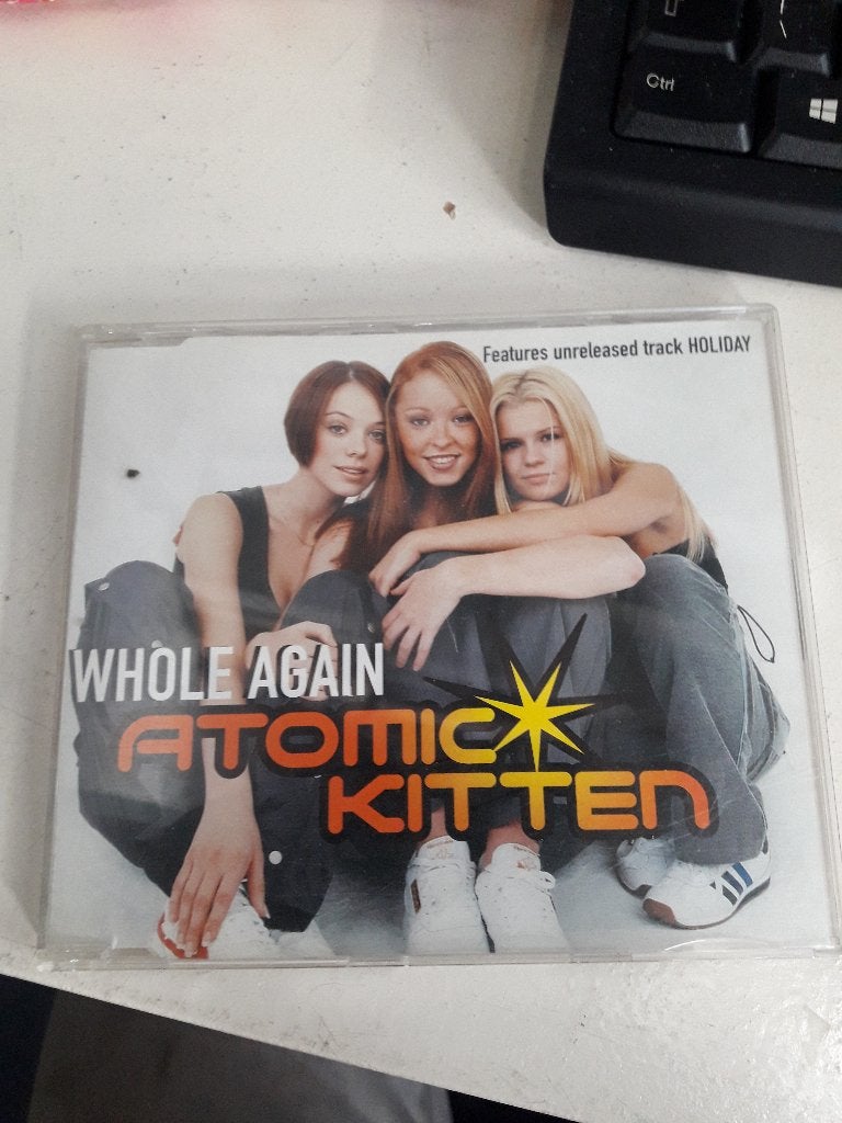 Atomic Kitten - Whole Again CD Single  (Z143-60), Ophalen of Verzenden, Zo goed als nieuw, Pop