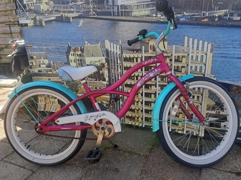 Kinderfiets, Fietsen en Brommers, Fietsen | Meisjes, Ophalen of Verzenden, Gebruikt, 20 inch