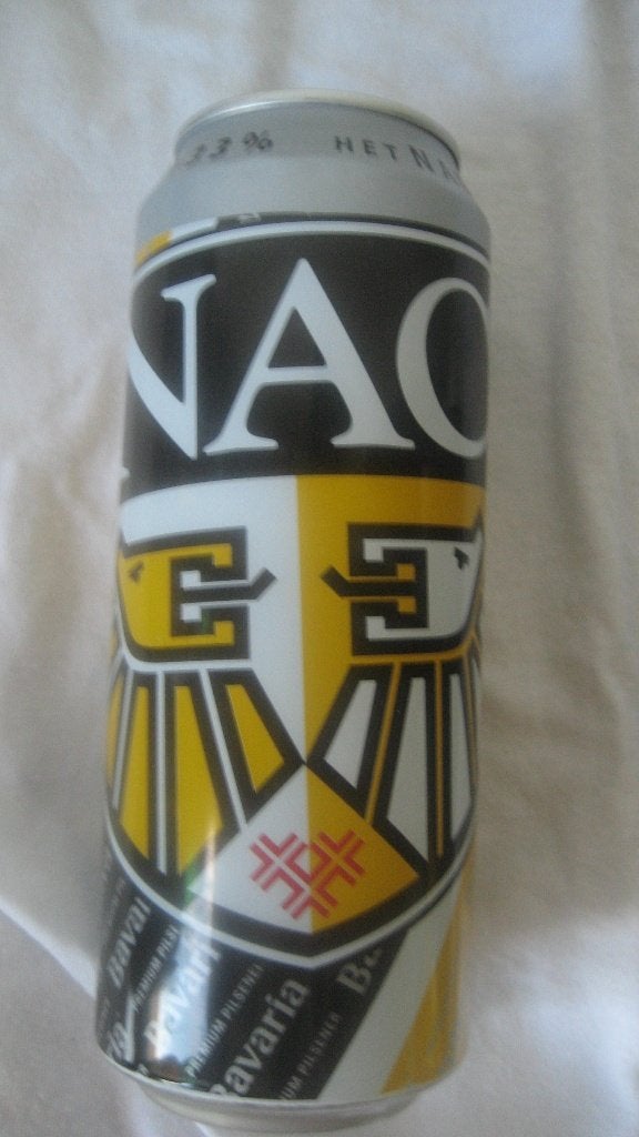 Bierblik met inhoud record jaar NAC 2008 Bavaria, Verzamelen, Ophalen of Verzenden, Nieuw, NAC Breda, Overige typen