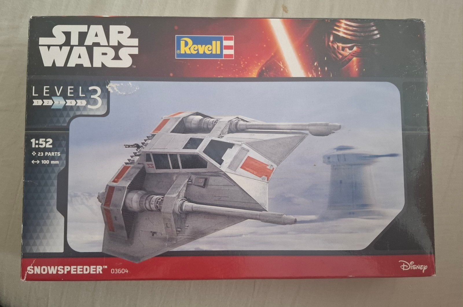 Revell Star Wars Snowspeeder Modelbouwkit Level 3, 1:72 tot 1:144, Revell, Nieuw, Ophalen of Verzenden